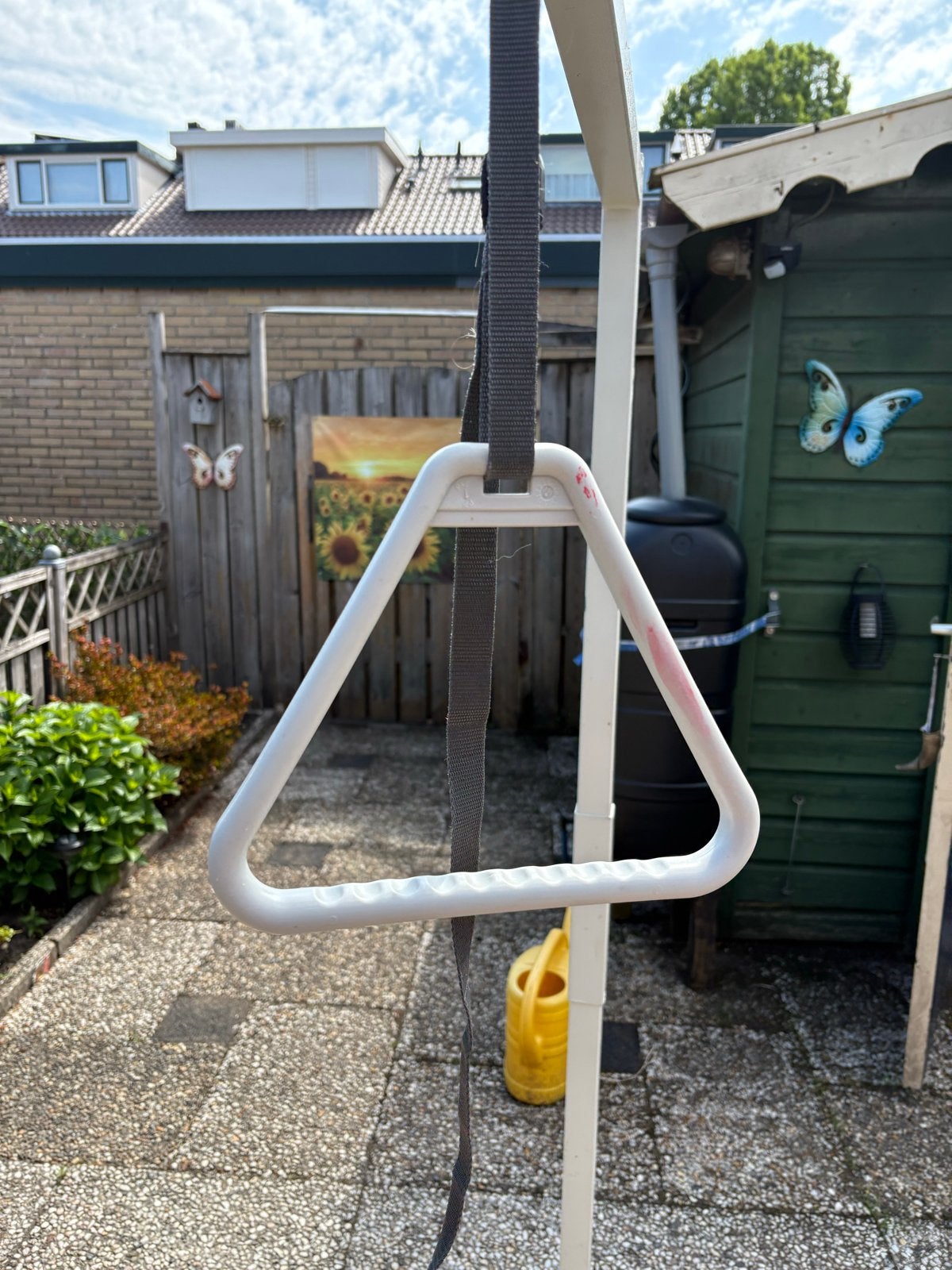 Bedpapagaai met voet, Diversen, Ophalen