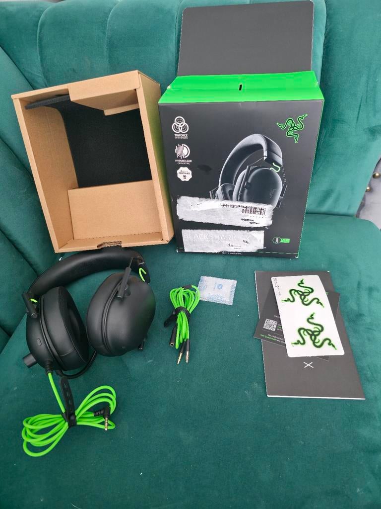Razer BlackShark V2 X Gaming Headset - Zo goed als nieuw, Computers en Software, Headsets, Ophalen of Verzenden, Gaming headset