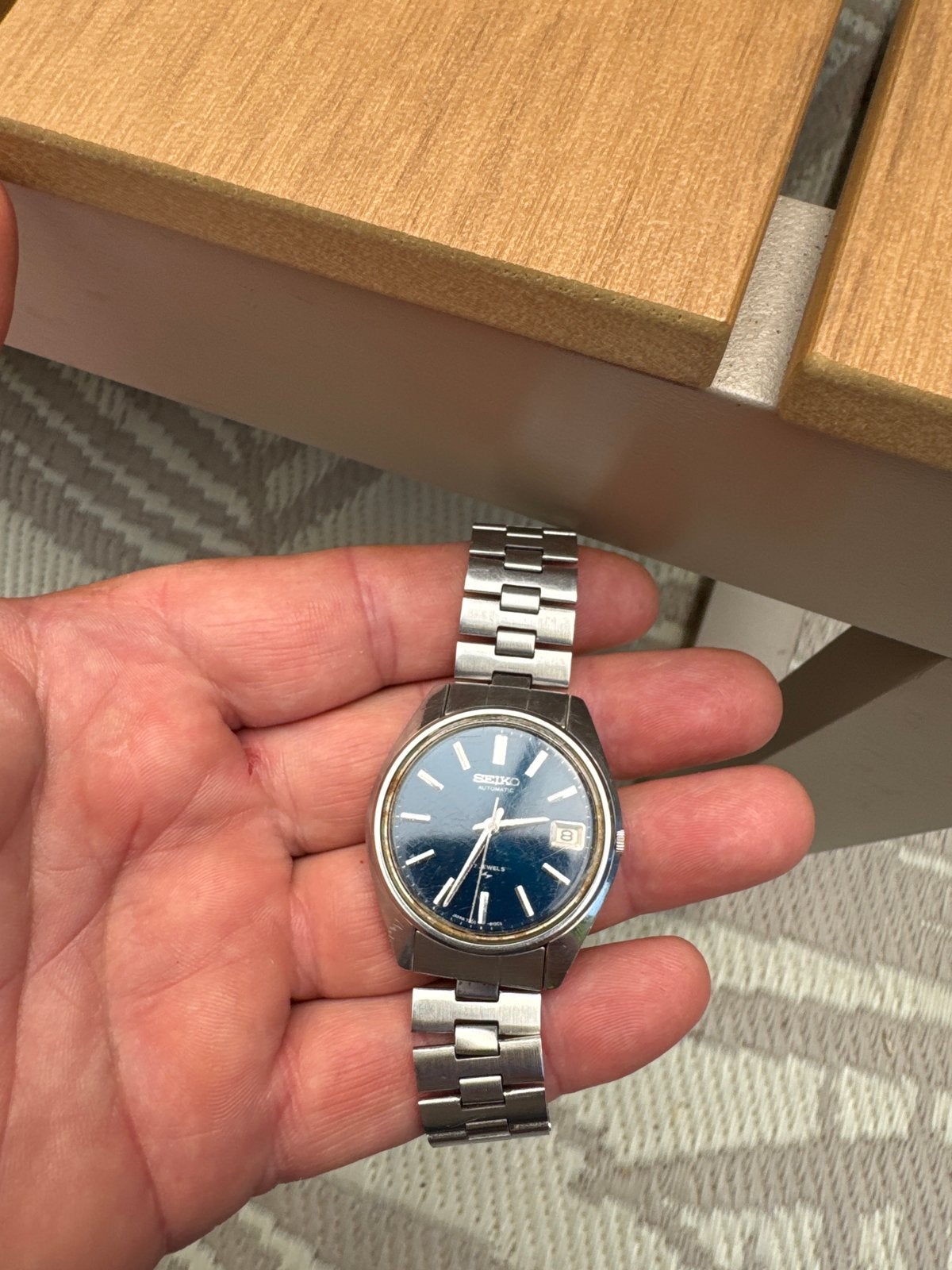 Vintage Seiko Polshorloge - Klassiek en Tijdloos, Seiko, Staal, Met bandje, Polshorloge