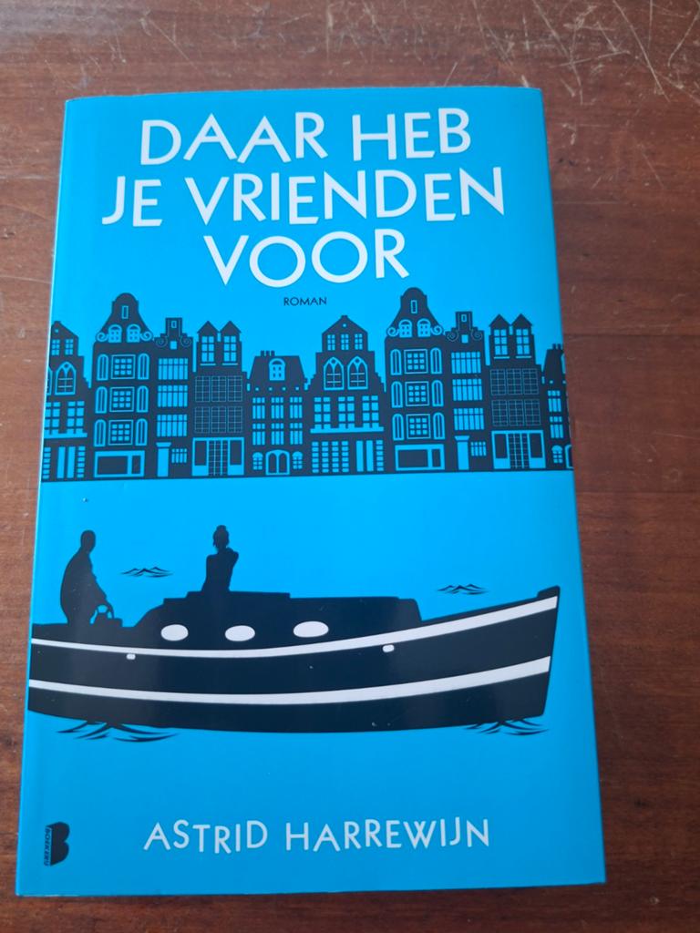 DAAR HEB JE VRIENDEN VOOR - Astrid Harrewijn Roman, Boeken, Astrid Harrewijn, Ophalen of Verzenden, Zo goed als nieuw, Nederland