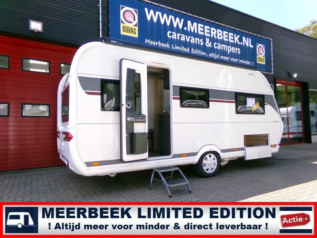 Hobby De Luxe 495 UL 3759,=KORTING +AIRCO +MOVER +BC260, Caravans en Kamperen, Caravans, Rondzit, Hobby, Particulier, 5 tot 6 meter