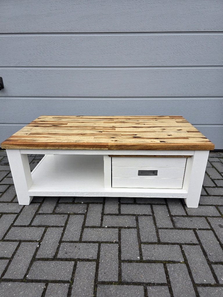 Henders & Hazel Salontafel | Massief Hout | €175, Ophalen, Dutch Premium, 100 tot 150 cm, Eikenhout