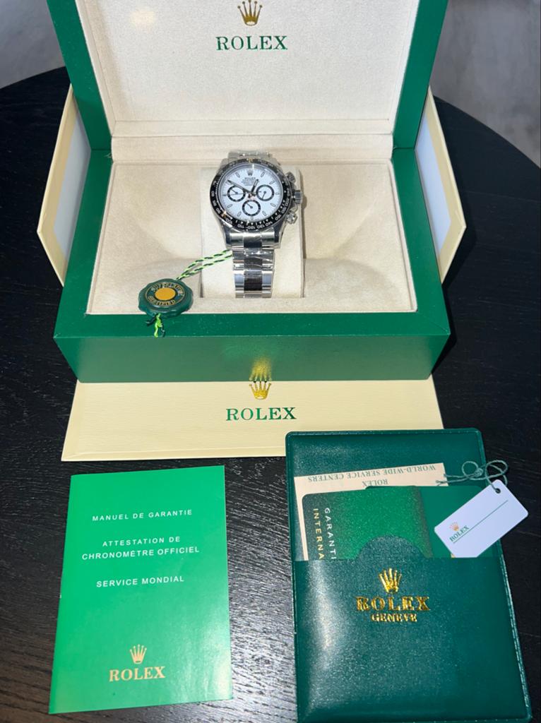 Rolex Daytona, Polshorloge, Ophalen of Verzenden, Zo goed als nieuw, Rolex