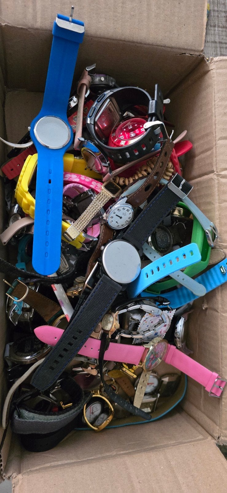 Grote partij horloges 100 stuks quartz mechanisch seiko, Ophalen of Verzenden, Gebruikt