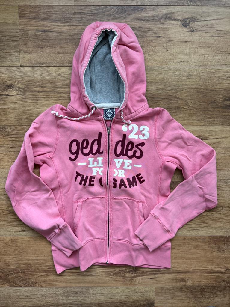 Geddes and Gillmore - hoodie met rits - roze -mt M, Ophalen of Verzenden, Zo goed als nieuw, Roze