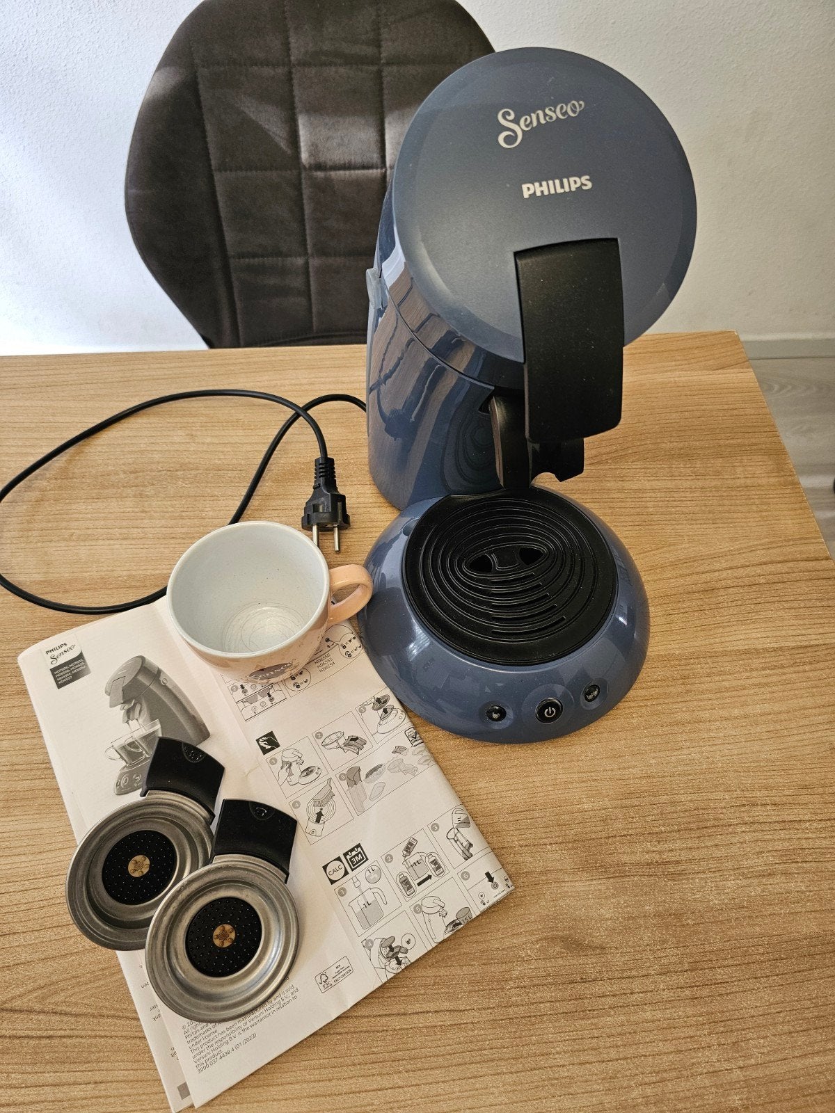 Philips Senseo Koffiezetapparaat -, Ophalen, Koffiepads en cups, Gebruikt, Koffiemachine