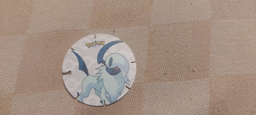 flippo pokemon chiki balls zeldzaam Absol, Ophalen of Verzenden, Losse flippo's