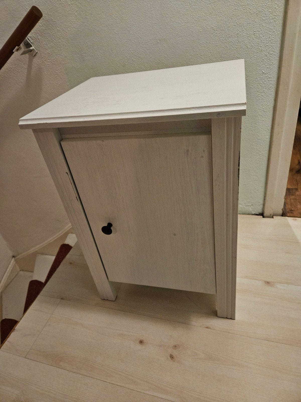 2 maal nachtkastje/bijzet, Huis en Inrichting, Ophalen, Zo goed als nieuw, Vierkant, Minder dan 55 cm