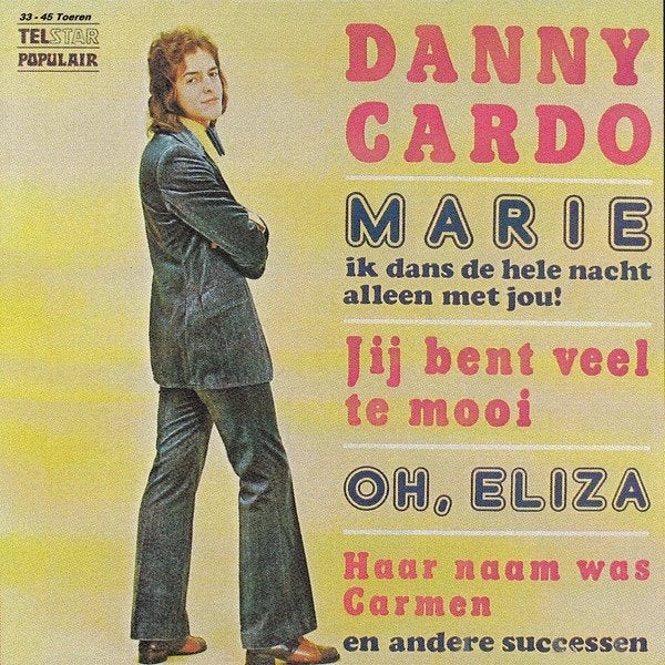 Danny Cardo - Ik Dans De Hele Nacht..., Cd's en Dvd's, Vinyl | Nederlandstalig, LP, Gebruikt, Verzenden, Levenslied of Smartlap