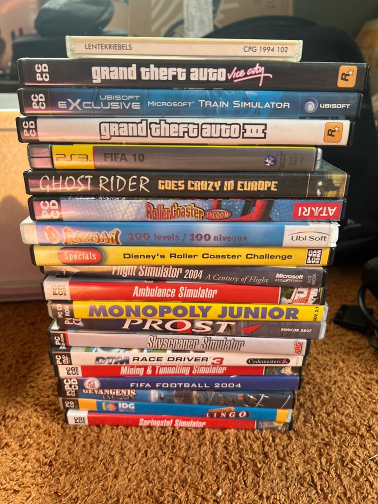 diverse PC games en PS3 game, Spelcomputers en Games, Games | Pc, Gebruikt, Vanaf 18 jaar, Overige genres, 1 speler