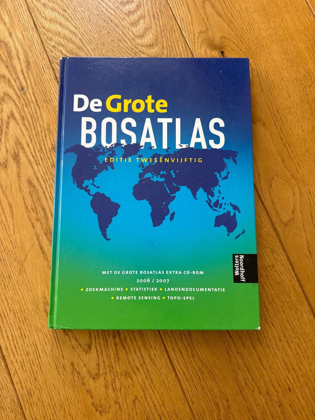 De Grote Bosatlas Editie Tweeënvijftig (52), Boeken, Gelezen, Bosatlas, 2000 tot heden, Ophalen of Verzenden