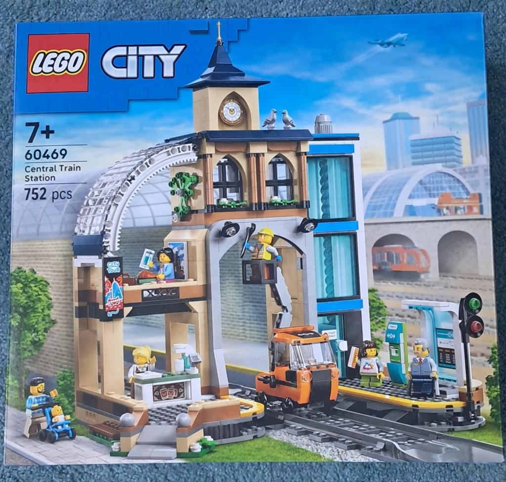 Lego City treinstation, Ophalen, City, Lego, Nieuw