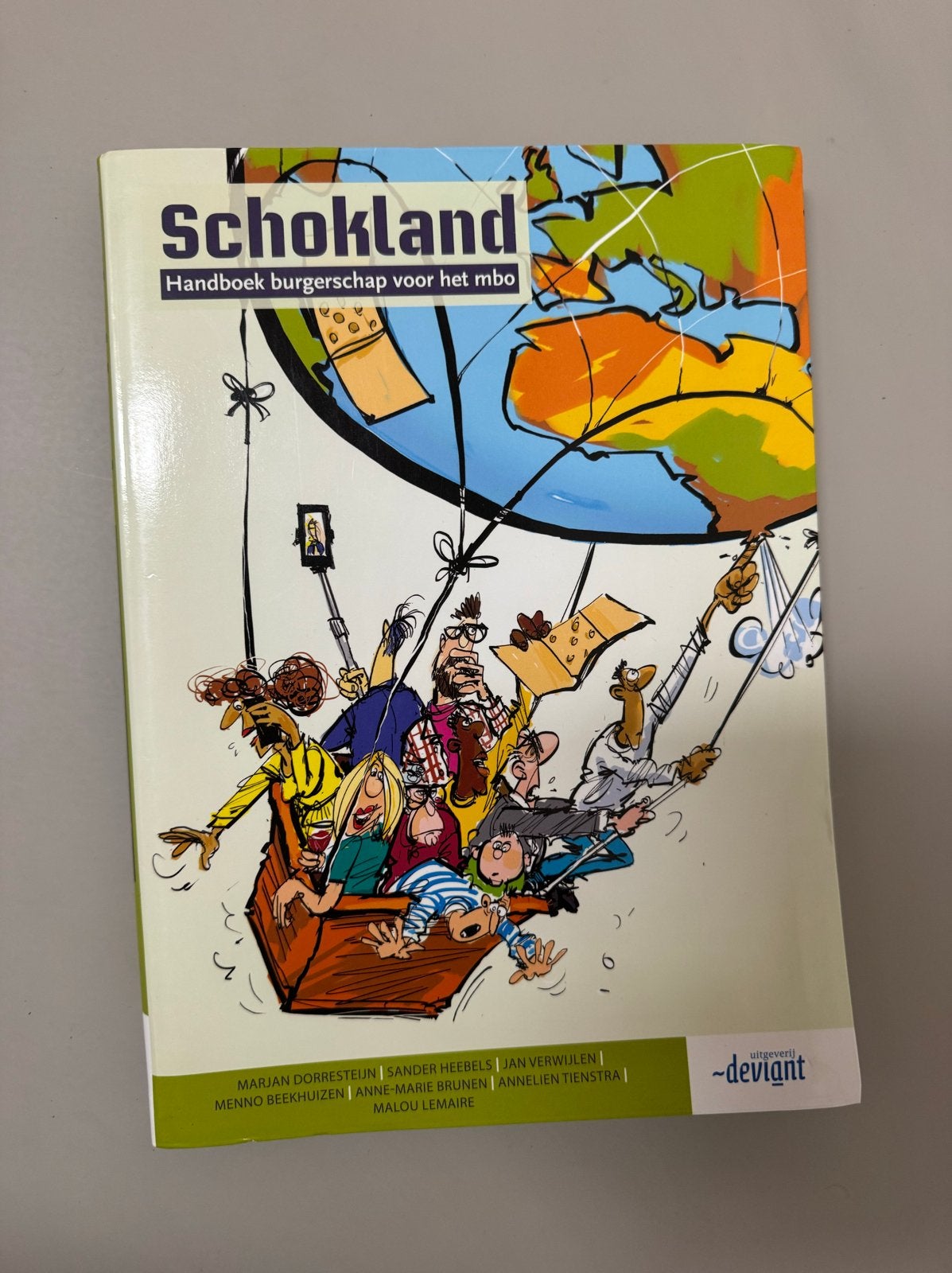 Schokland: Handboek burgerschap voor het mbo, Ophalen of Verzenden, Gamma, Zo goed als nieuw, MBO