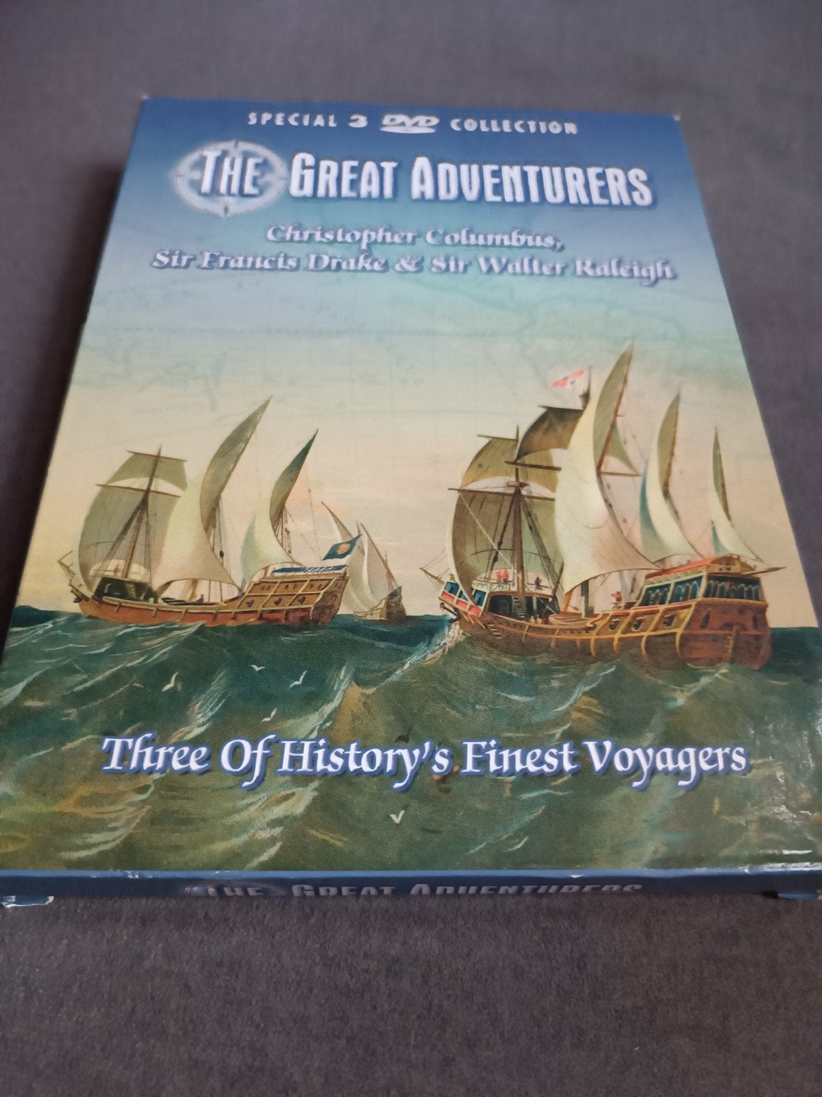 The great adventures - 3 dvd box (import), Alle leeftijden, Ophalen of Verzenden, Zo goed als nieuw, Natuur