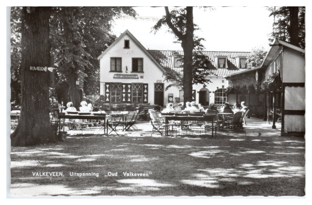 Valkeveen, Uitspanning "Oud Valkeveen" - Opruimingskaart, Ophalen of Verzenden, 1960 tot 1980, Gelopen, Noord-Holland