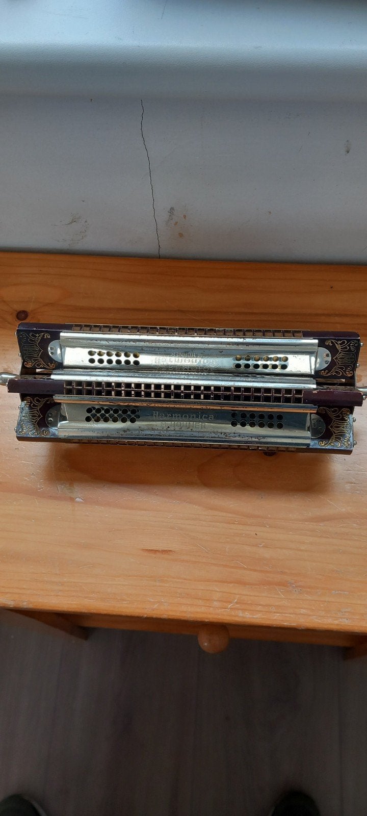 Klassieke Hohner kreuzwender 6 instrumenten, Ophalen of Verzenden, Gebruikt, Overige typen, Met koffer of doosje