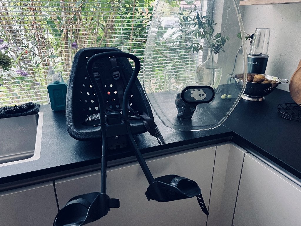 Fiets voorstoeltje met windscherm Yepp, Ophalen, Yepp, Voorzitje, 0 t/m 13 kg