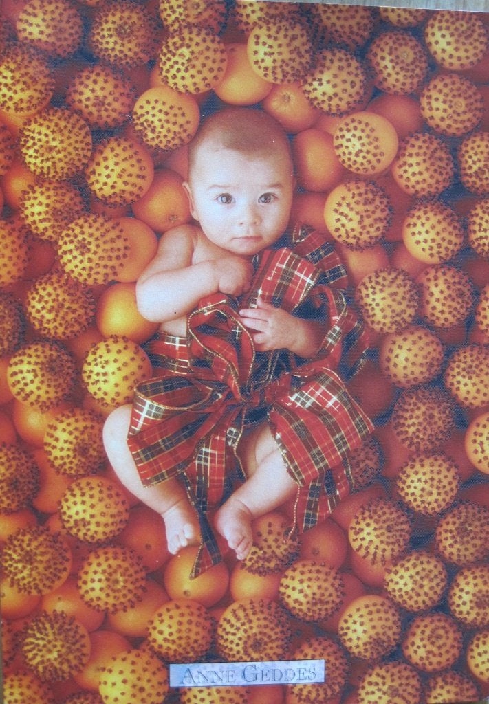 Anne Geddes - A613 - Christmas clove oranges - 1999 - nieuw, Verzenden, 1980 tot heden, Ongelopen, Kinderen