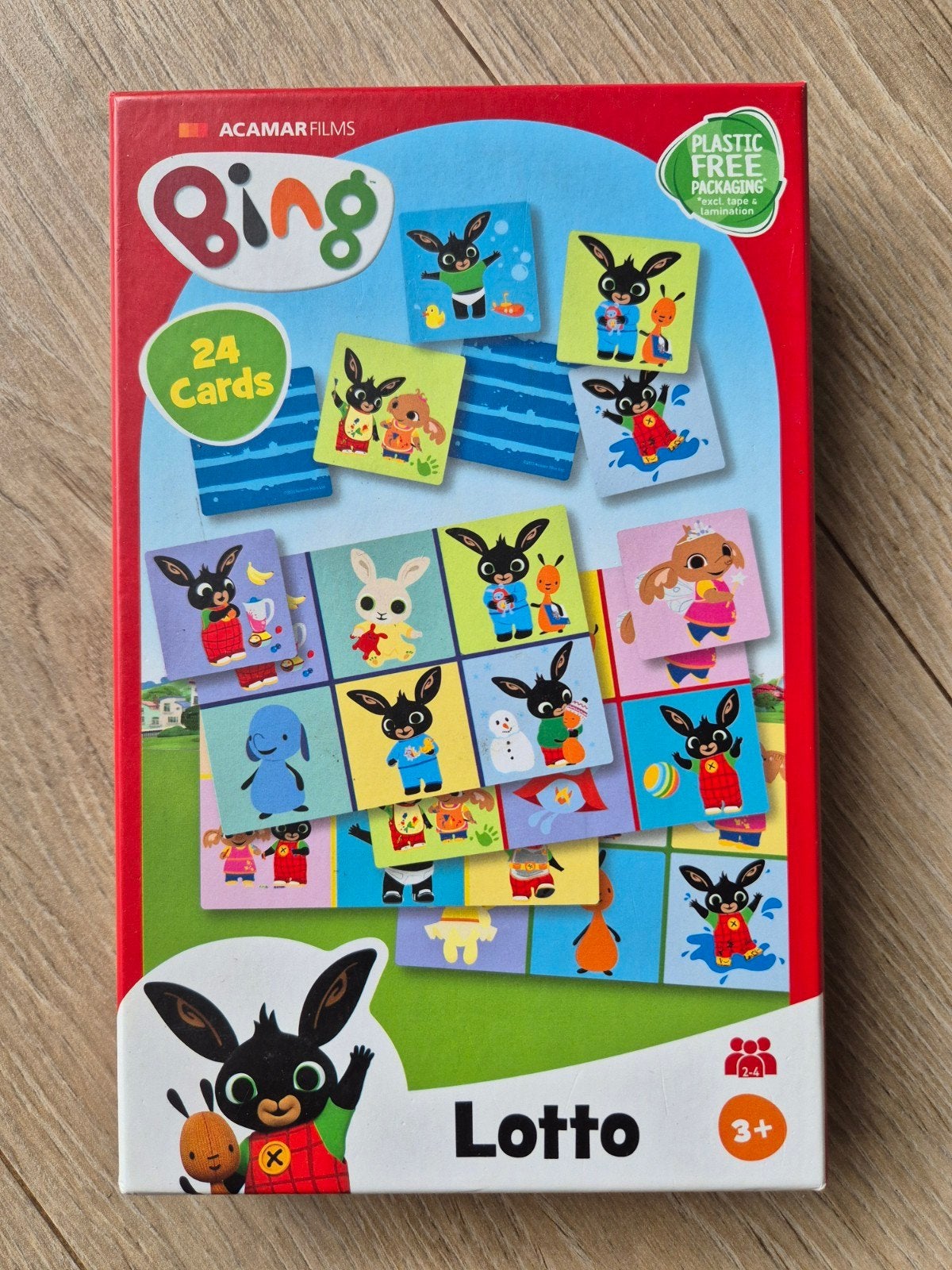 Bing Lotto Spel - 24 Kaarten voor Peuters, Kinderen en Baby's, Speelgoed | Educatief en Creatief, Ophalen of Verzenden, Gebruikt