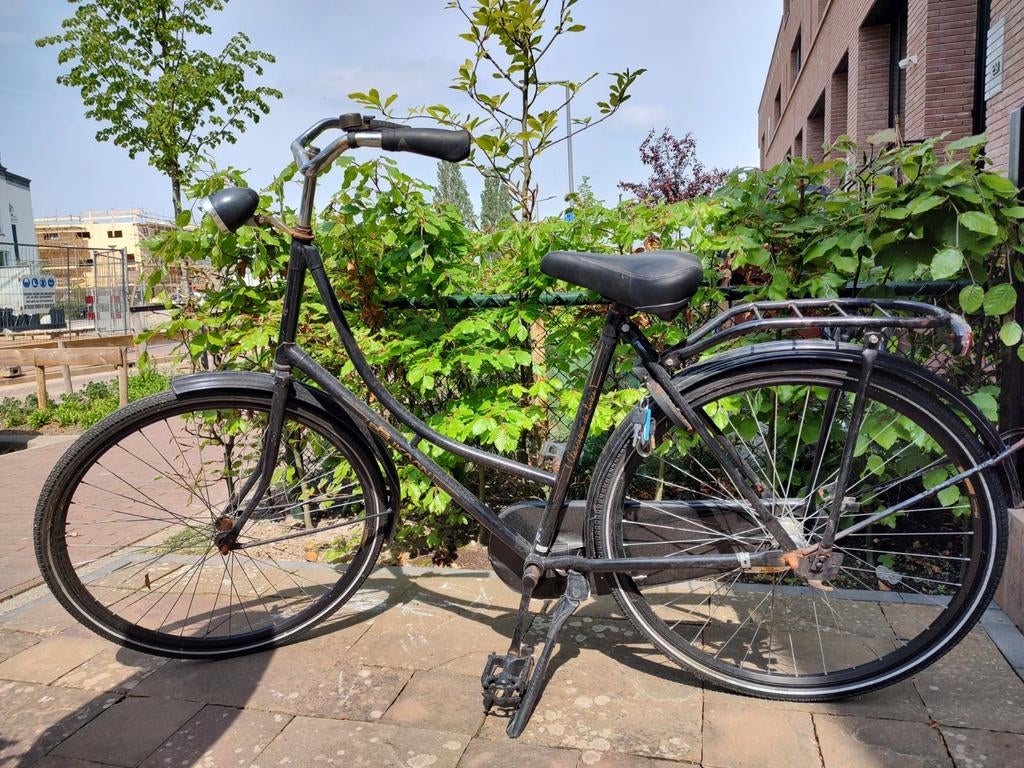 Pelikaan Damesfiets - met gebreken, elk aannemelijk bod, Terugtraprem, Ophalen, Overige merken, 53 tot 56 cm