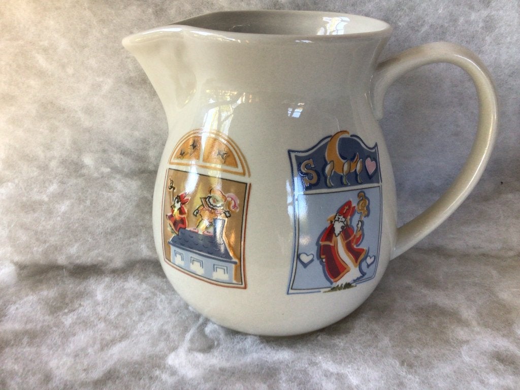 Vintage chocoladekan Sinterklaas, Diversen, Ophalen of Verzenden