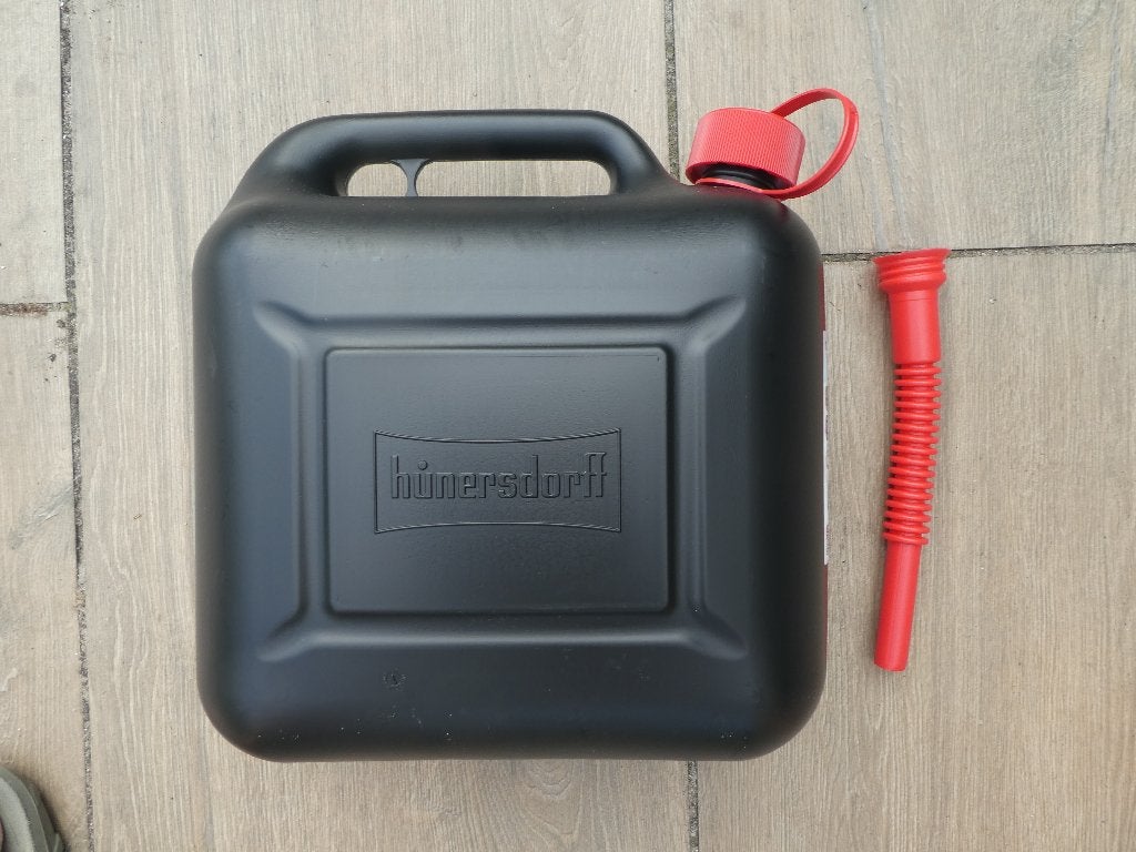 jerrycan (10 liter), Ophalen of Verzenden, Zo goed als nieuw, Motor en Techniek