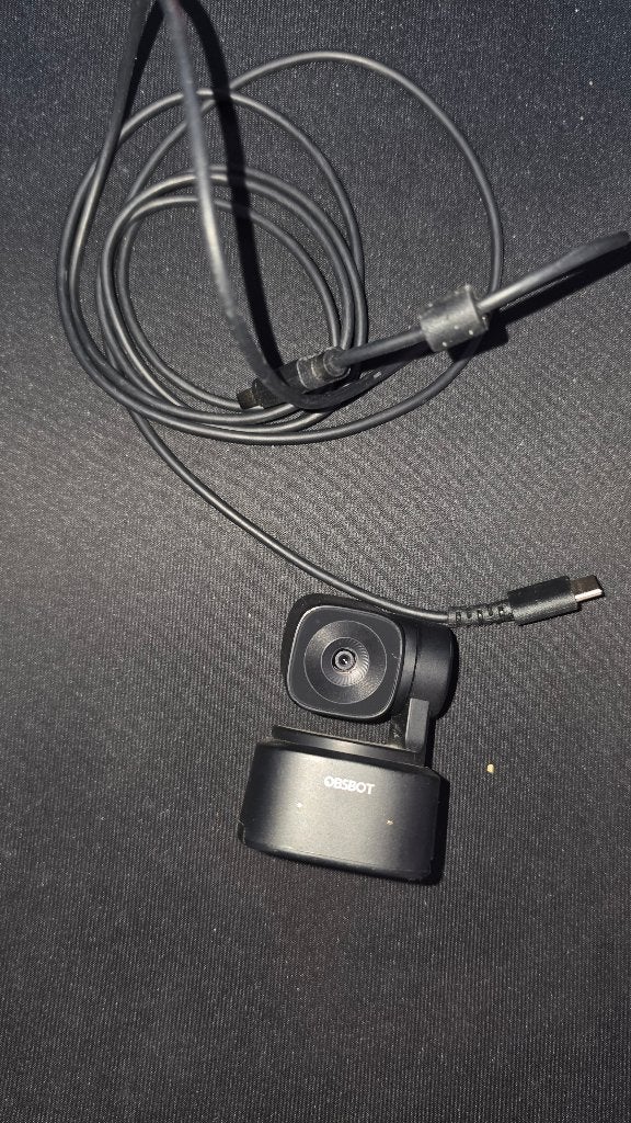 OBSBOT Tiny SE 1080p AI Webcam • PTZ • Auto-Tracking, Computers en Software, MacOS, Zo goed als nieuw, Monitorclip, Bedraad
