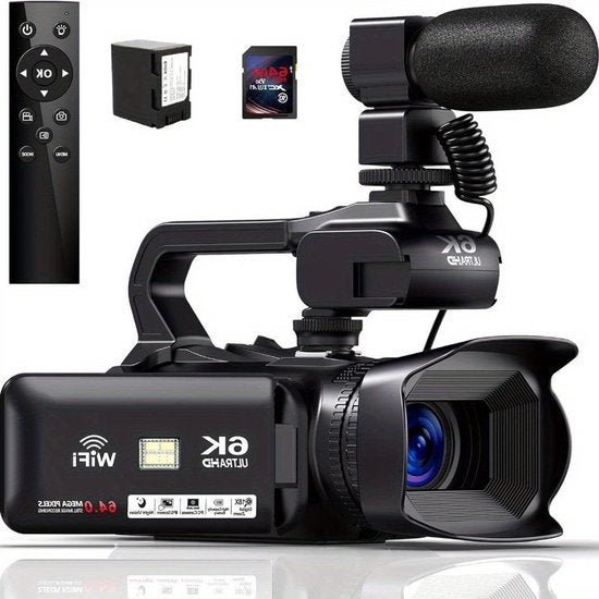 6K Camcorder – Videocamera – Filmcamera – Digitale Camera, Corvance B.V., Verzenden, Nieuw, Corvancebol@gmail.com