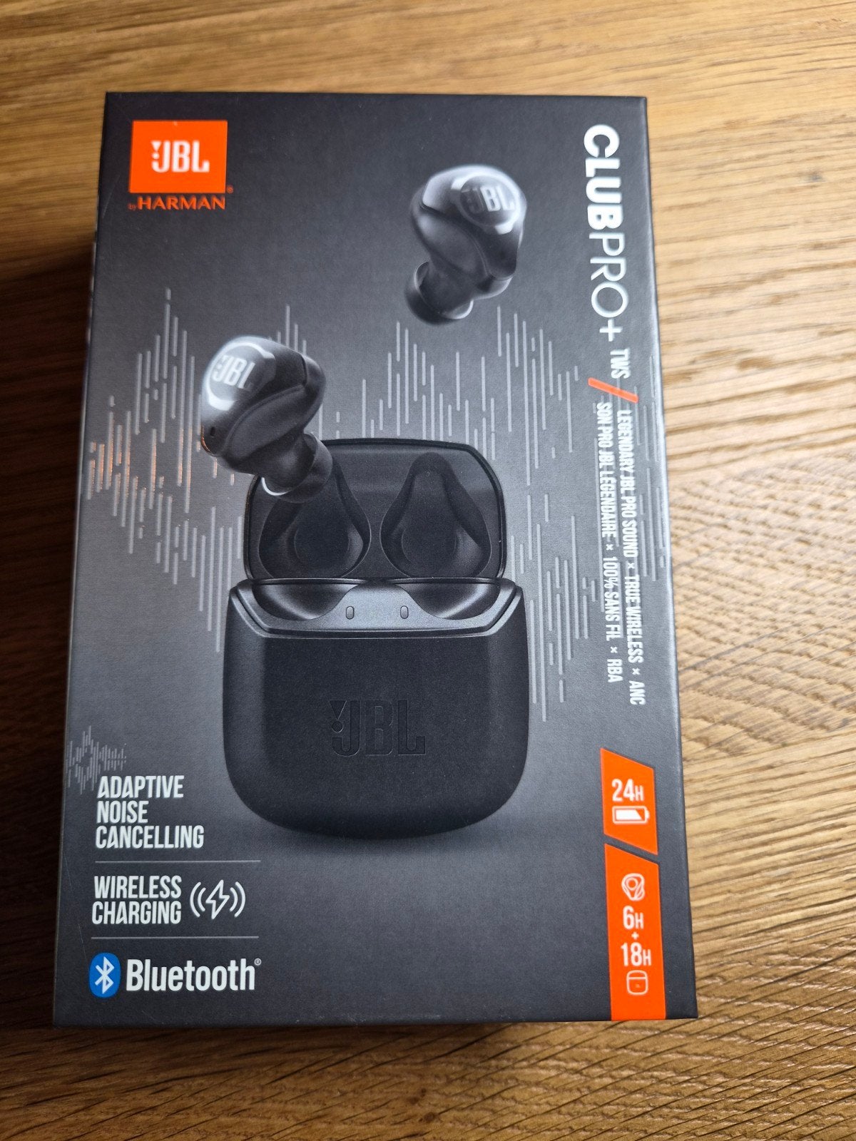 JBL Club Pro+ TWS In-ear Koptelefoon - Zwart, Audio, Tv en Foto, Koptelefoons, JBL, Ophalen of Verzenden, Zo goed als nieuw, Draadloos