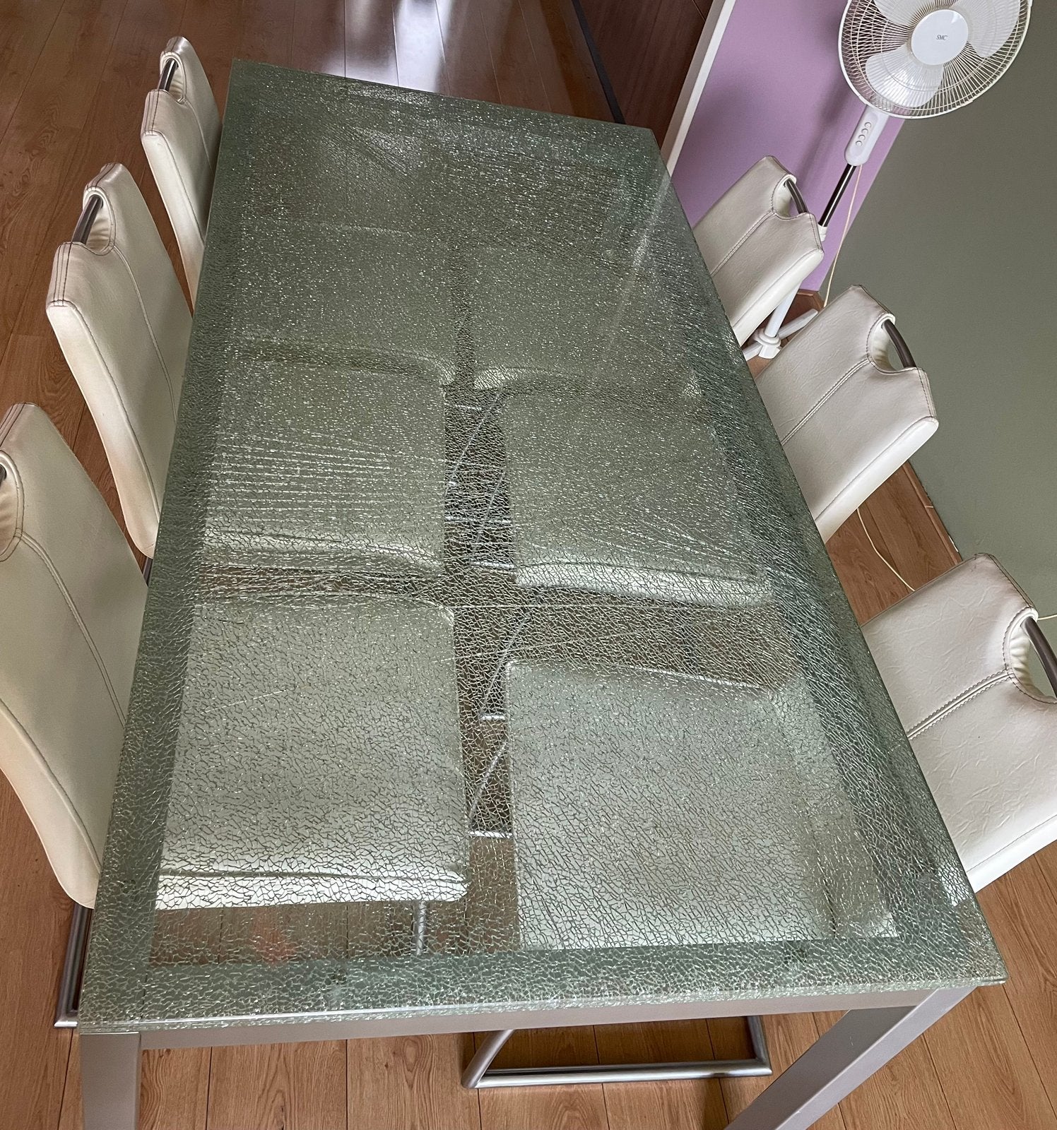 GRATIS AFHALEN eettafel., Huis en Inrichting, Tafels | Eettafels, Ophalen, 50 tot 100 cm, Zo goed als nieuw, Vijf personen of meer