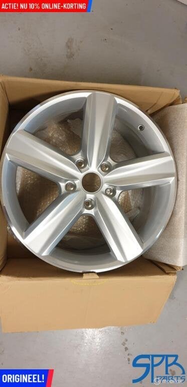 VW TOUAREG 19 INCH Velg origineel 7P6601025K 5X130 8.5J ET59, 19 inch, Velg(en), Nieuw