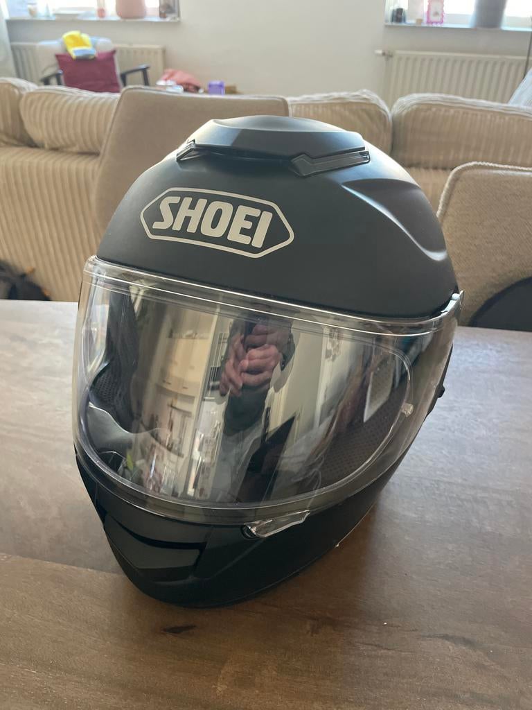 Shoei GT-Air Motorhelm maat M - Mat Zwart, Motoren, Kleding | Motorhelmen, M, Heren, Ophalen of Verzenden, Integraalhelm