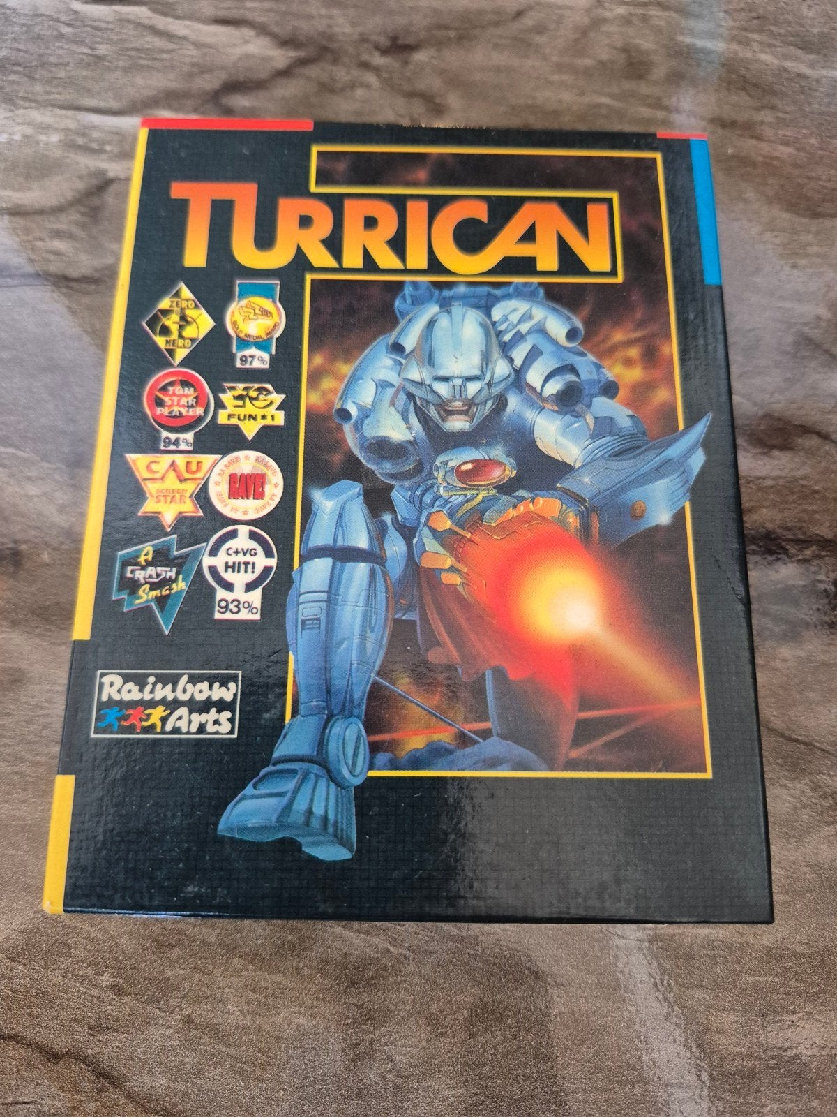 Turrican Commodore 64 (C64) Compleet met doos en handleidin, Avontuur en Actie, Gebruikt, 1 speler, Ophalen of Verzenden