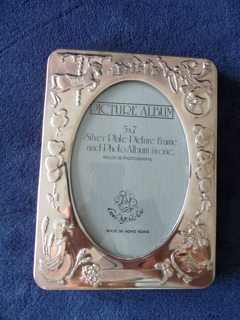 silverplated baby album - NIEUW, Ophalen of Verzenden, Nieuw, Insteekalbum, Met insteekhoezen