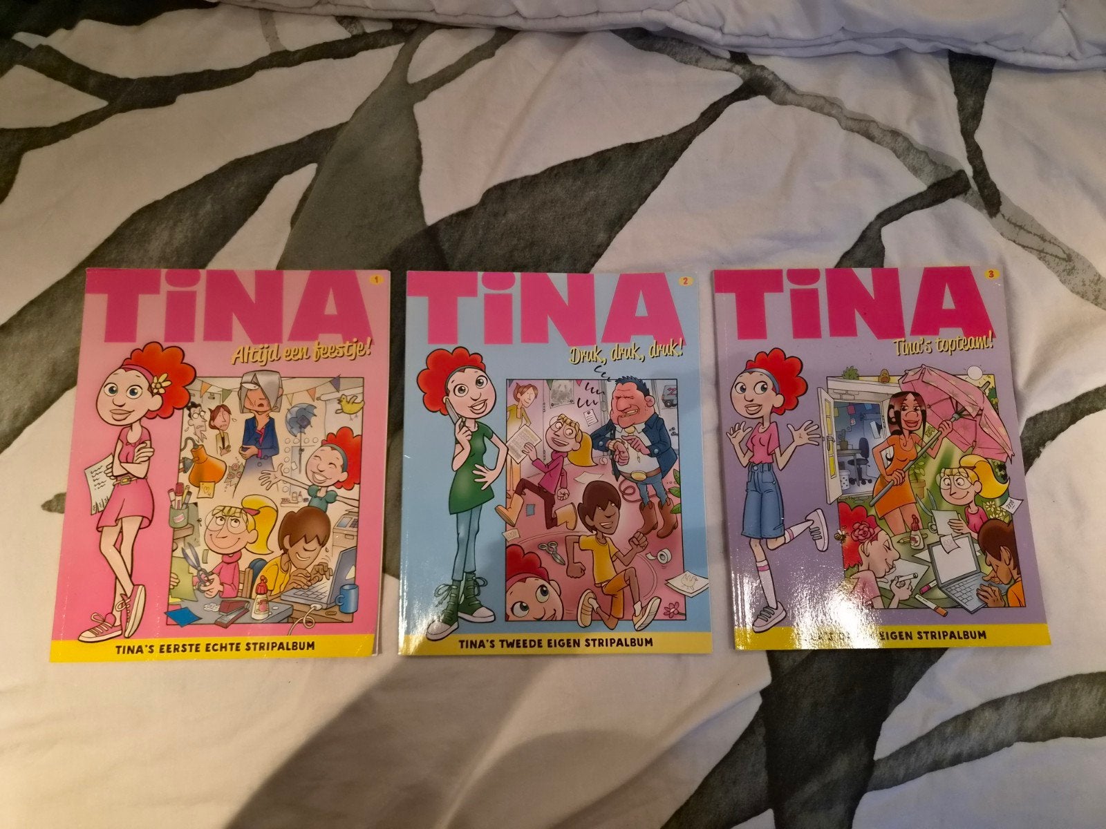 tina stripboeken, Meerdere stripboeken, Ophalen of Verzenden, Gelezen