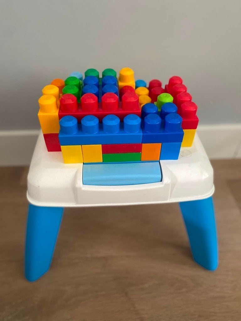 Mega Bloks First Builders – ca. 50 bouwblokken, Kinderen en Baby's, Ophalen, Gebruikt, Megabloks