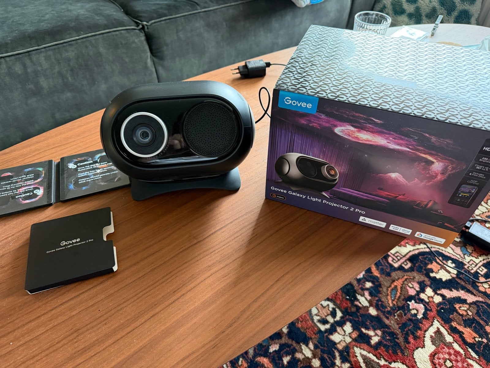 Govee Galaxy Light Projector 2 Pro - Zo goed als nieuw, Audio, Tv en Foto, Beamers, Ophalen of Verzenden, Zo goed als nieuw, Overige resoluties