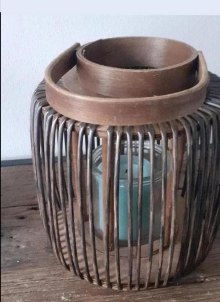 Kaarsenhouder windlicht, Ophalen, Zo goed als nieuw, Overige materialen, 25 tot 50 cm