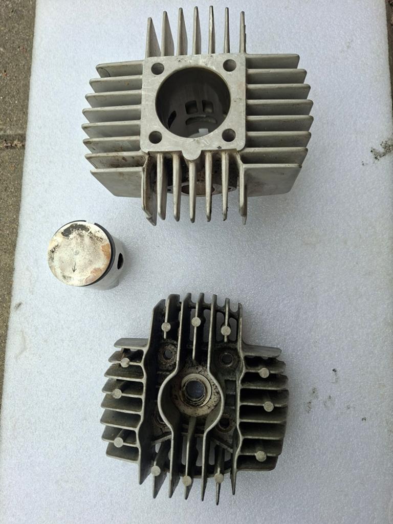 DMP 70cc met kop, Ophalen of Verzenden, Cilinder