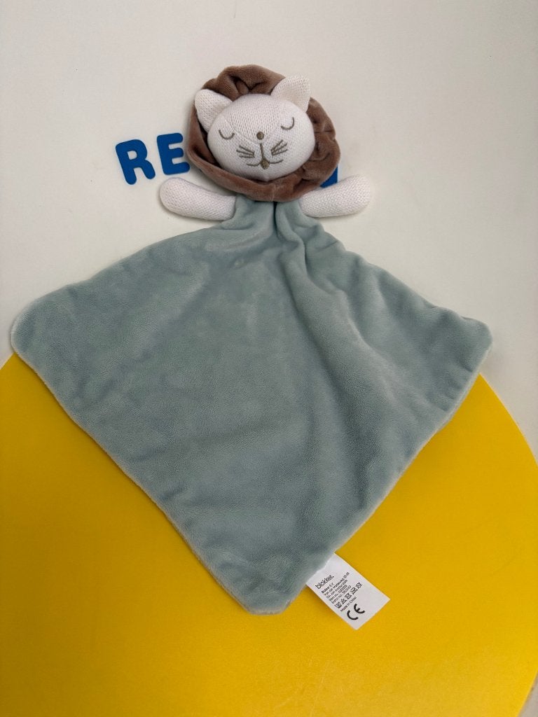 K4125 blokker doek doekje leeuw groen, Ophalen of Verzenden, Zo goed als nieuw, Overige typen