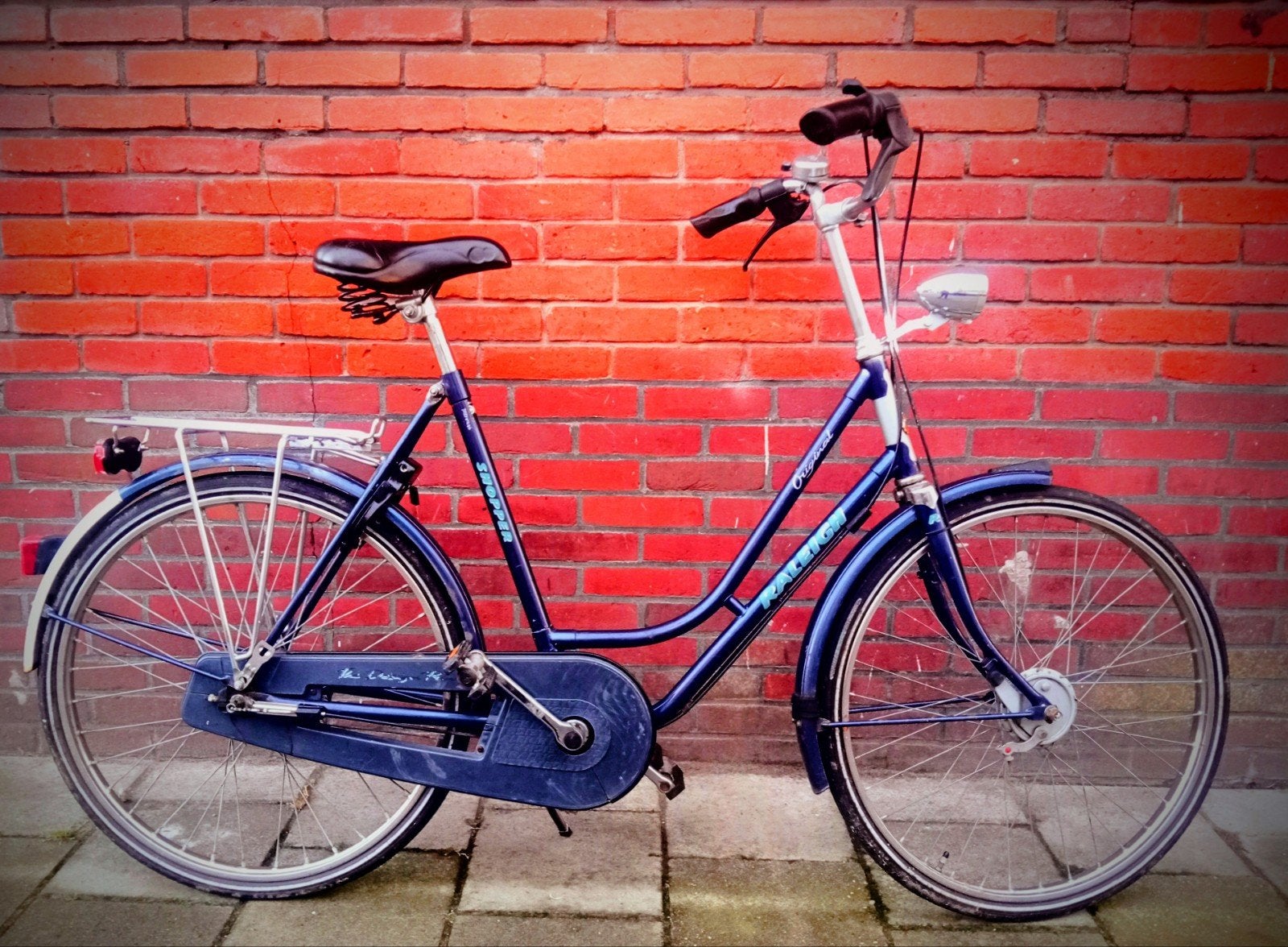 Raleigh 24 inch damesfiets met 3 versnellingen, Gebruikt, Versnellingen, Minder dan 47 cm, Trommelrem