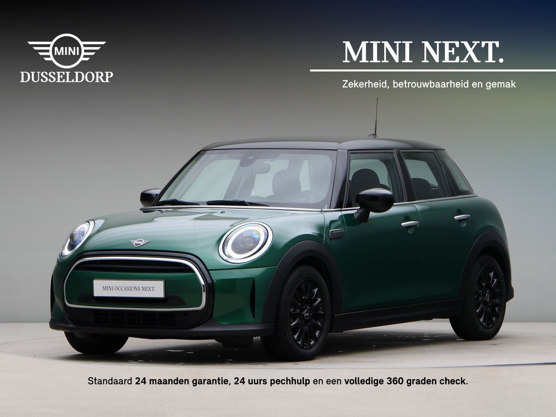 MINI 5-deurs Cooper Classic Aut. (bj 2022, automaat), Auto's, Dealer onderhouden, 136 pk, Gebruikt, 3 cilinders