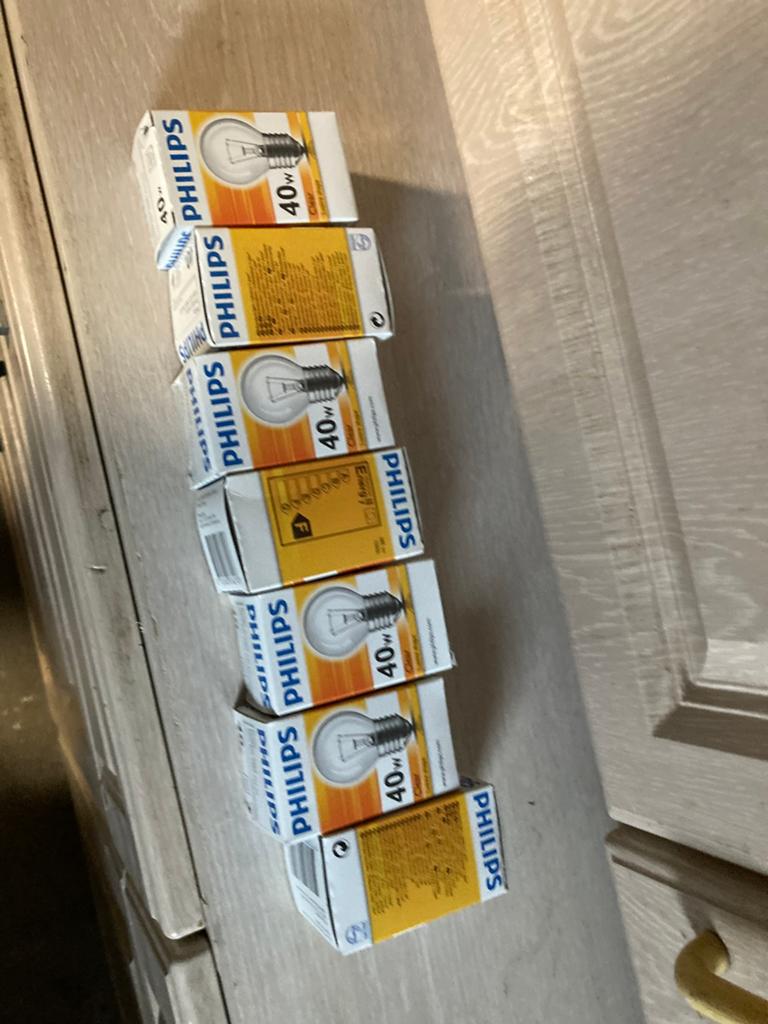 7 lampen., Led-lamp, Minder dan 30 watt, Nieuw, E27 (groot)