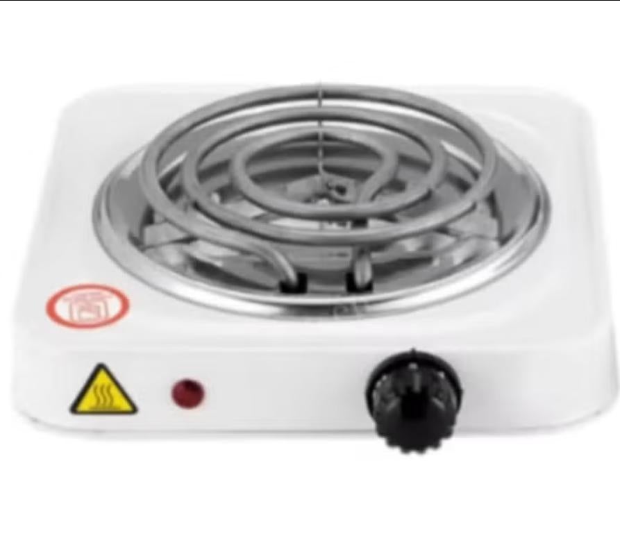 Draagbare elektrische kookplaat 1 pits 500 Watt - Wit, Witgoed en Apparatuur, Kookplaten, Nieuw, 3 kookzones of minder, Ophalen of Verzenden