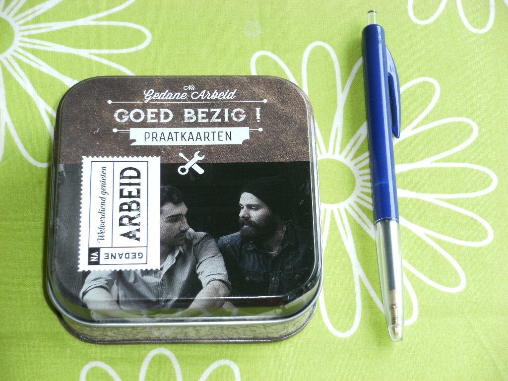 Goed bezig praatkaarten - leer vrienden en familie kennen, Een of twee spelers, Ophalen of Verzenden, Zo goed als nieuw