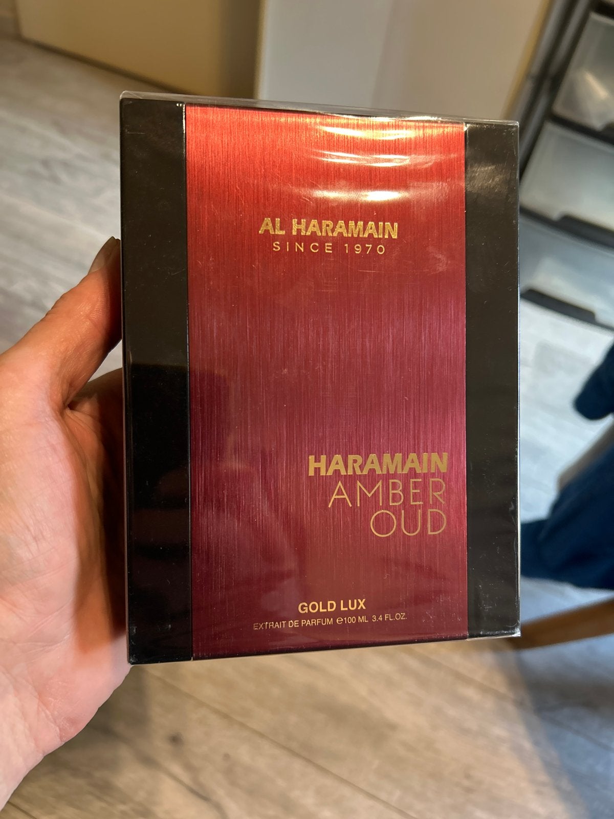Al Haramain Amber Oud Gold Lux Extrait de Parfum 100ml, Ophalen of Verzenden, Nieuw