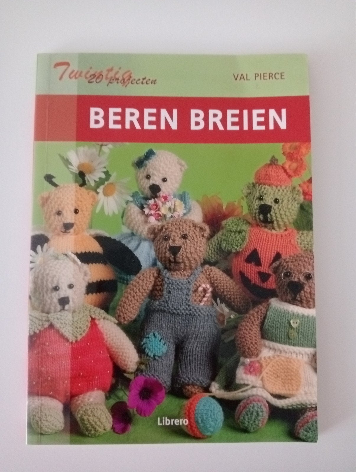 Val Pierce - Teddyberen breien, Ophalen, Zo goed als nieuw, Val Pierce
