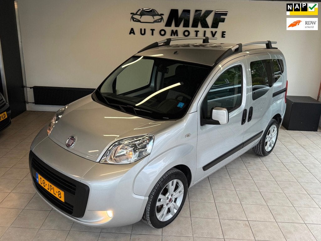Fiat Qubo 1.4 Dynamic 2009 5-Zits/Airco/29DKM NAP!/NWE APK!, Voorwielaandrijving, 15 km/l, 4 cilinders, 400 kg