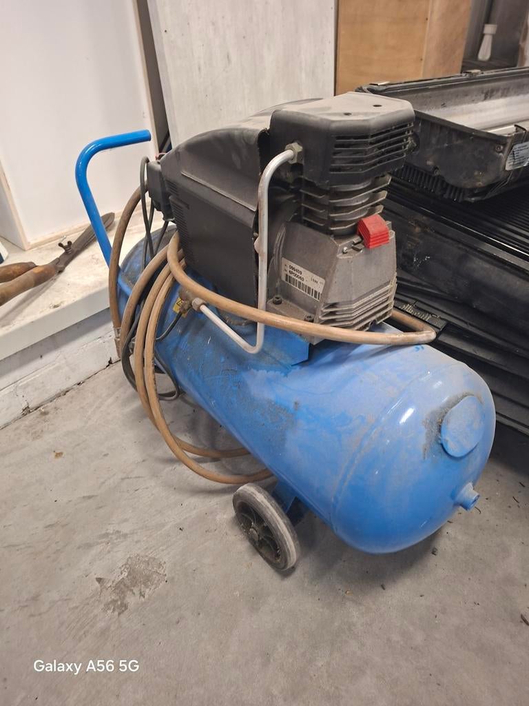 ABAC Montecarlo LT 50 Compressor - Gebruikt, Ophalen of Verzenden