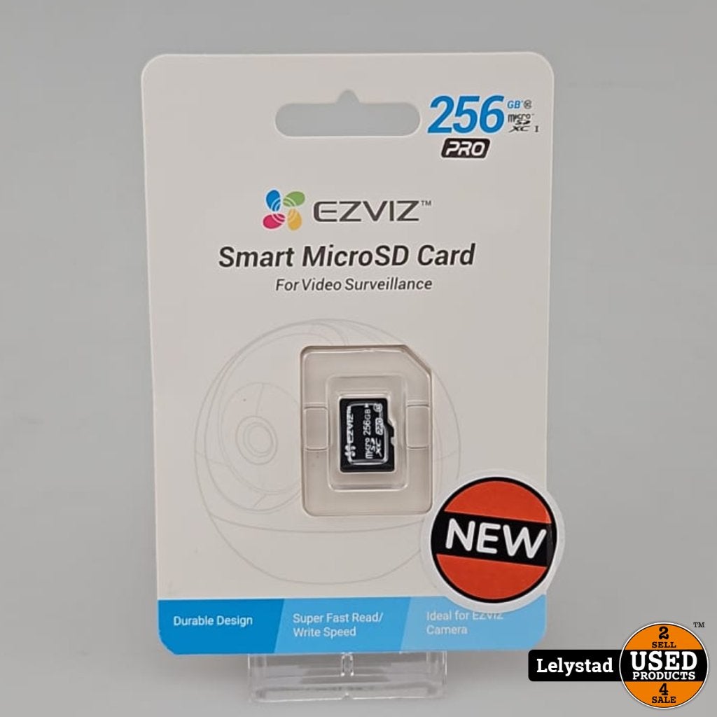 EZVIZ CS-CMT-CARDT256G 256GB MicroSDXC NAND Klasse 10 Nieuw, Huis en Inrichting, Deurbellen, Flex Ltd., Gebruikt, https://flex.com/contact-us